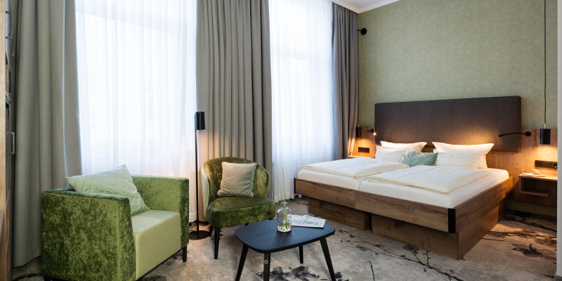 Komfort-Doppelzimmer Bild 4 LIHO Hotel Lindenhof Lübeck • Urlaub in Schleswig Holstein