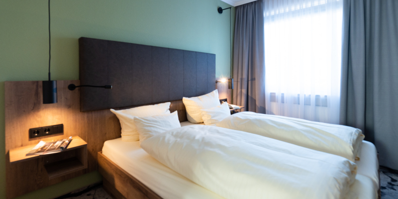 Doppelzimmer LIHO Hotel Lindenhof Lübeck • Urlaub in Schleswig Holstein