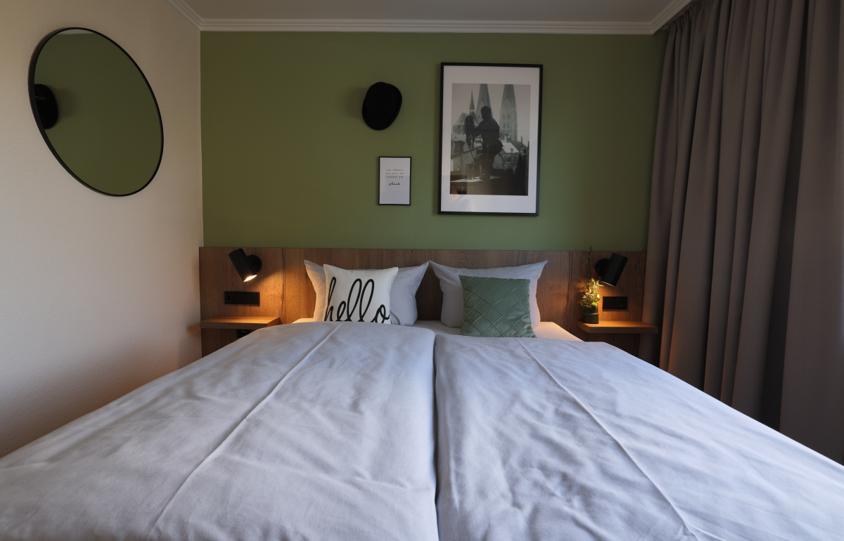 Nurbettzimmer Bild 1 LIHO Hotel Lindenhof Lübeck • Urlaub in Schleswig Holstein