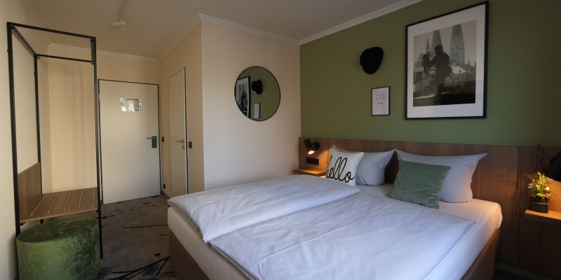 Komfort-Doppelzimmer Bild 2 LIHO Hotel Lindenhof Lübeck • Urlaub in Schleswig Holstein