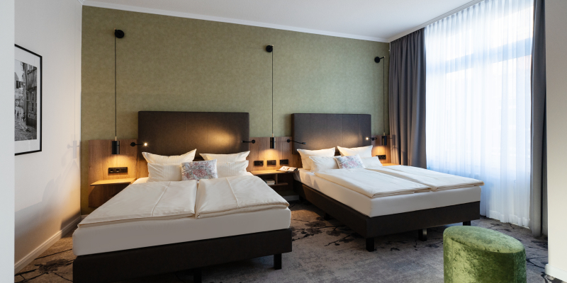 Juniorsuite LIHO Hotel Lindenhof Lübeck • Urlaub in Schleswig Holstein