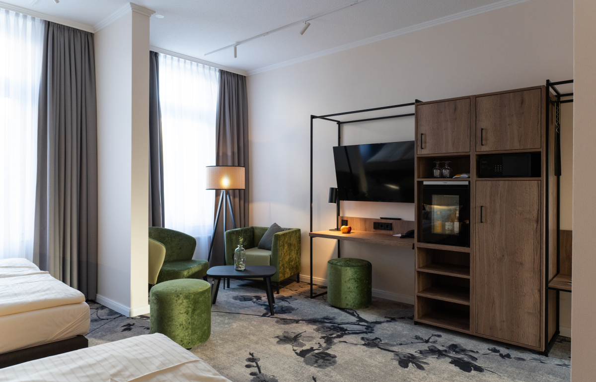 Juniorsuite Bild 2 LIHO Hotel Lindenhof Lübeck • Urlaub in Schleswig Holstein