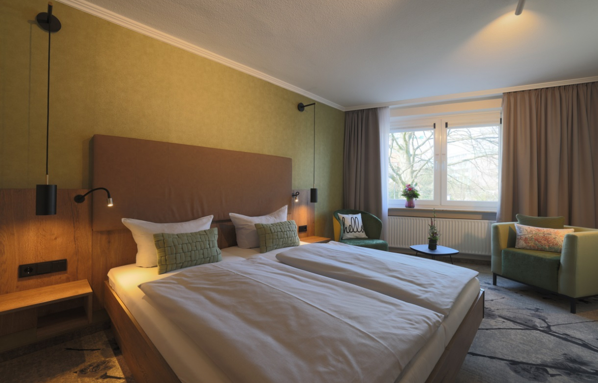 Komfort-Doppelzimmer Bild 1 LIHO Hotel Lindenhof Lübeck • Urlaub in Schleswig Holstein