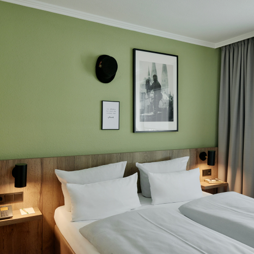 Bild Nurbettzimmer LIHO Hotel Lindenhof Lübeck • Urlaub in Schleswig Holstein