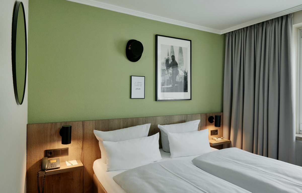 Nurbettzimmer Bild 1 LIHO Hotel Lindenhof Lübeck • Urlaub in Schleswig Holstein