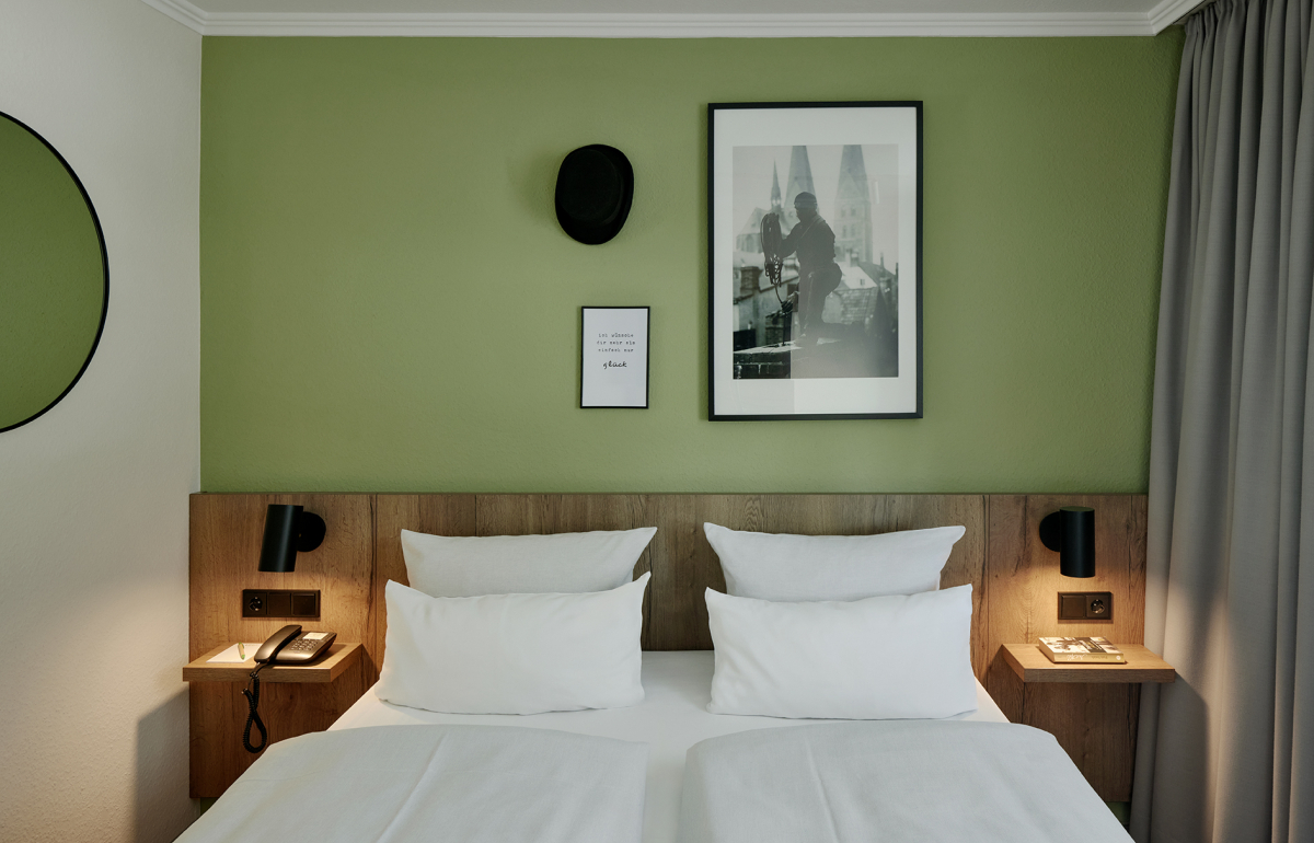 Nurbettzimmer Bild 2 LIHO Hotel Lindenhof Lübeck • Urlaub in Schleswig Holstein