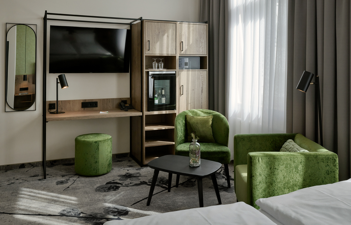 Komfort-Doppelzimmer Bild 3 LIHO Hotel Lindenhof Lübeck • Urlaub in Schleswig Holstein